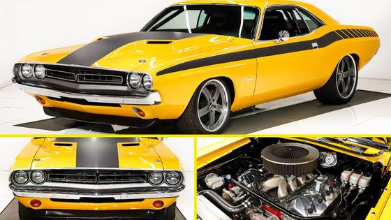 688hp 528 HEMI-Powered 1971 Dodge Challenger