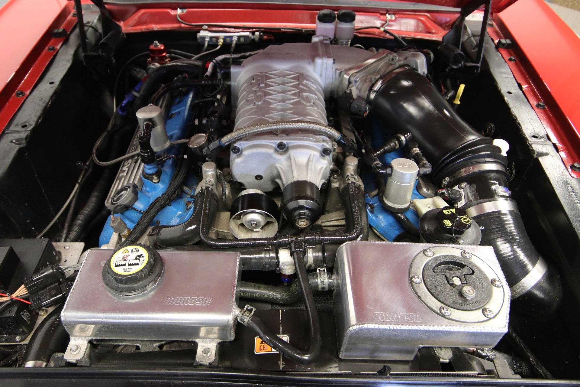Supercharged 5.8L V8 1966 Ford Mustang Restomod