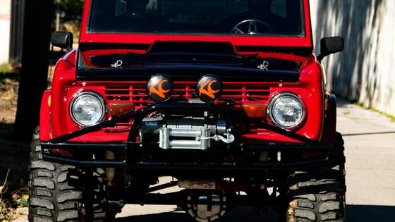 1970 Ford Bronco Half-Cab Pickup