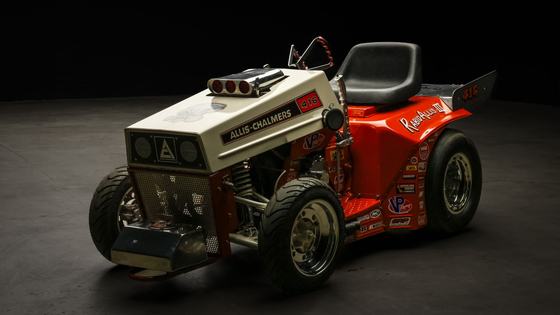 Nitro-Powered Allis-Chalmers 416 Lawn Tractor Dragster