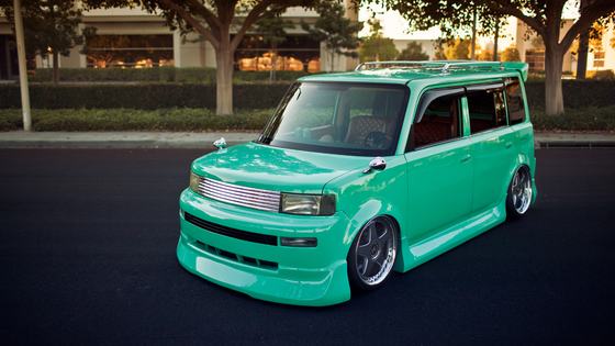 Scion xB "Bagged" by Todd Nakanishi