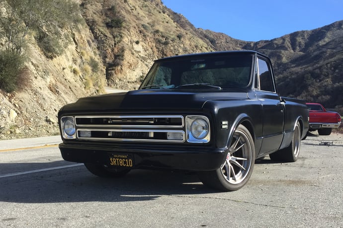 Hellcat-Swapped 1968 C10 with 800hp