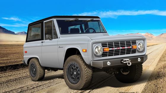 Coyote-Swapped Restomod Ford Bronco by Classic Recreations