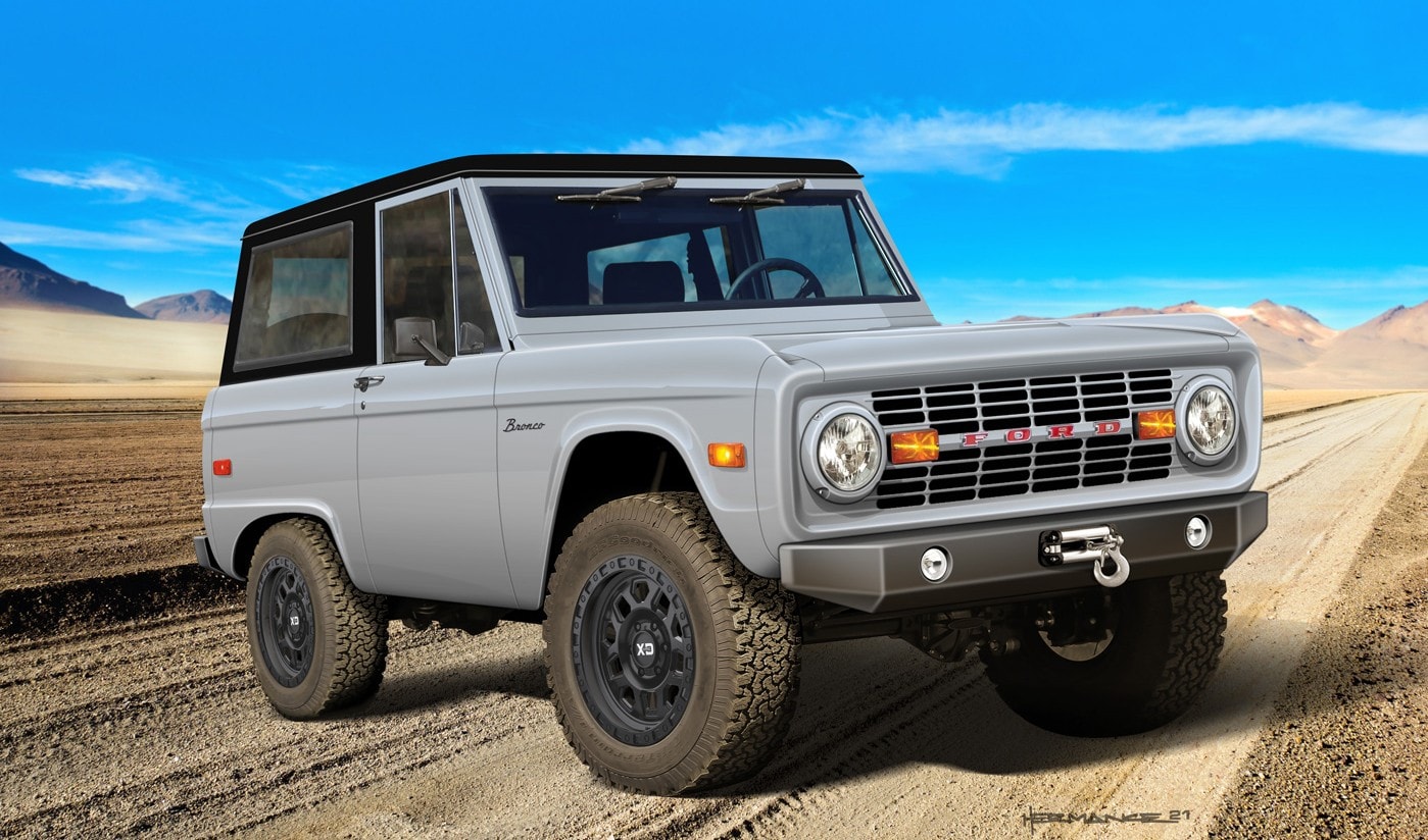 Coyote-Swapped Restomod Ford Bronco by Classic Recreations