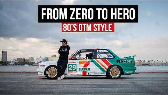 BMW Spec-E30 with 80's DTM Livery
