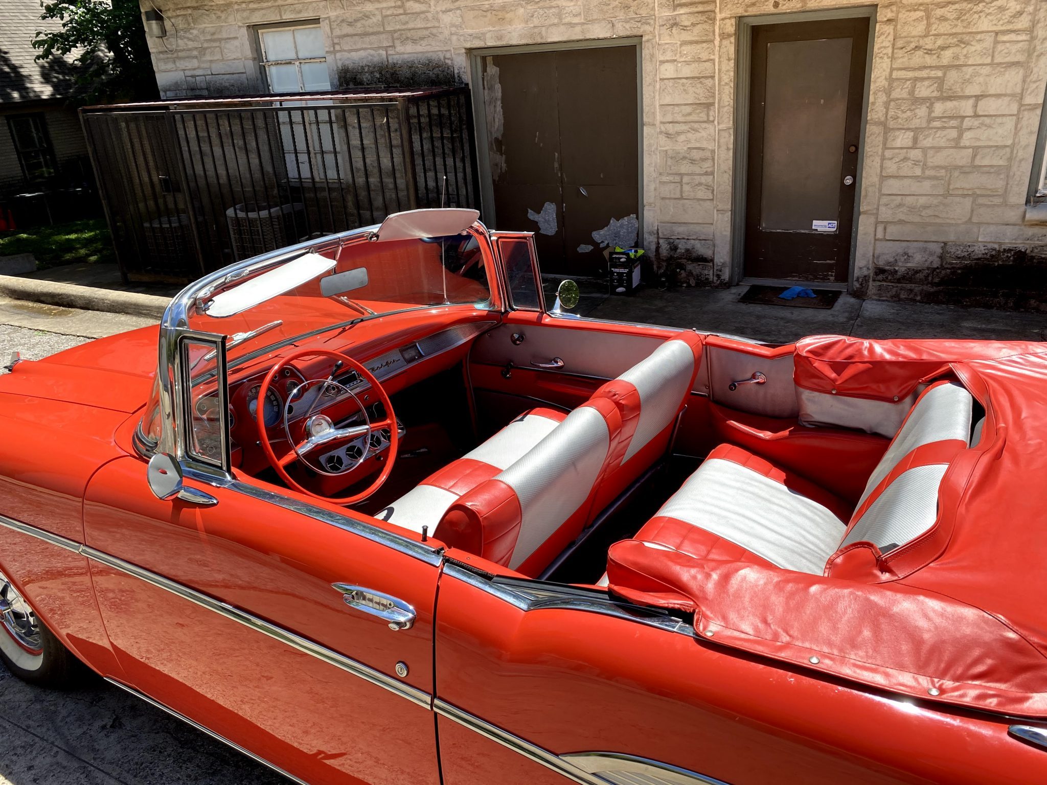 5.7-Liter V8 Chevrolet Bel Air Convertible