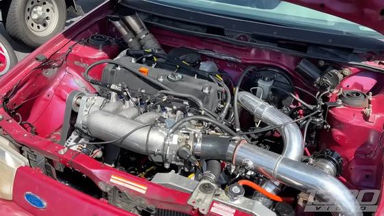 571hp K24-Swapped AWD Ford Escort