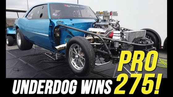 Nitrous-Powered Small Block Camaro Wins Pro 275