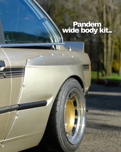 Maserati V8-Powered BMW E30 with Pandem Widebody