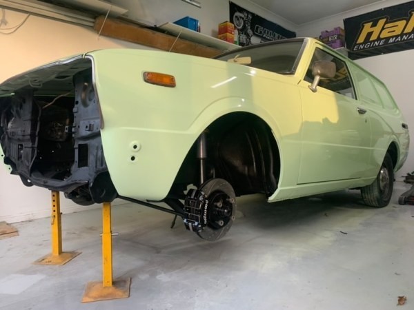 Turbocharged 4A-GE-Powered 1980s Toyota Corolla Panel Van