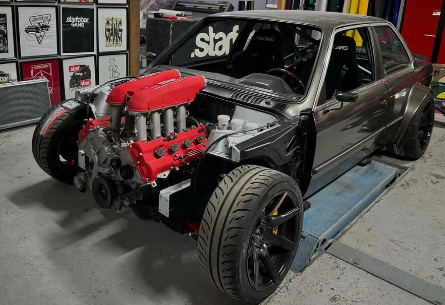 Ferrari Engine Swapped BMW E30