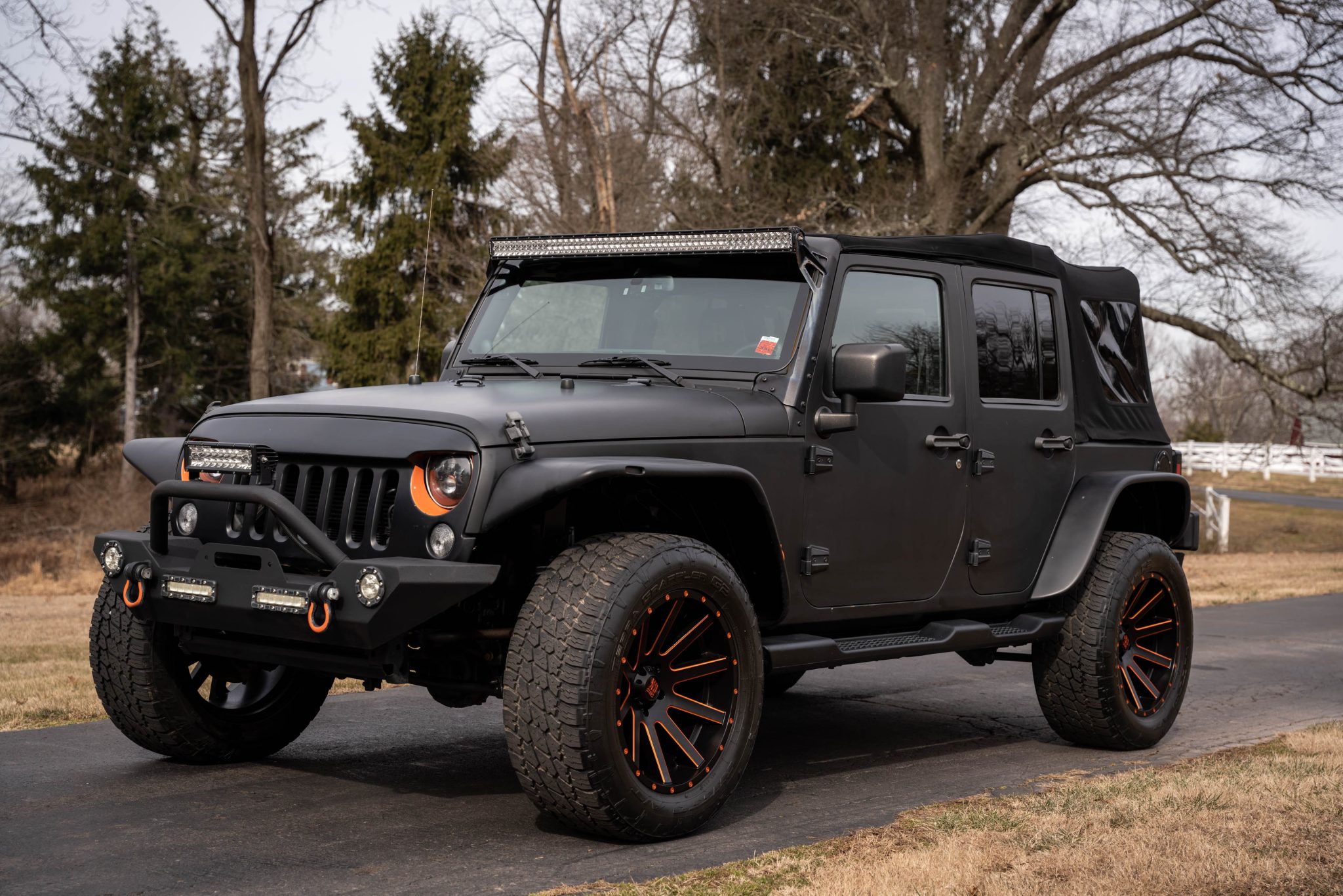 Modified 2014 Jeep Wrangler Unlimited Sahara