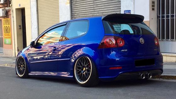 Stanced Volkswagen Golf