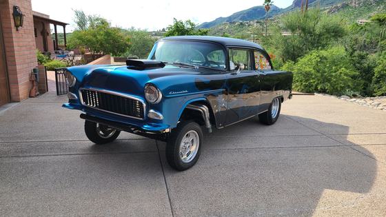 Supercharged Chevy 327-Powered 1955 Chevrolet 150 Gasser