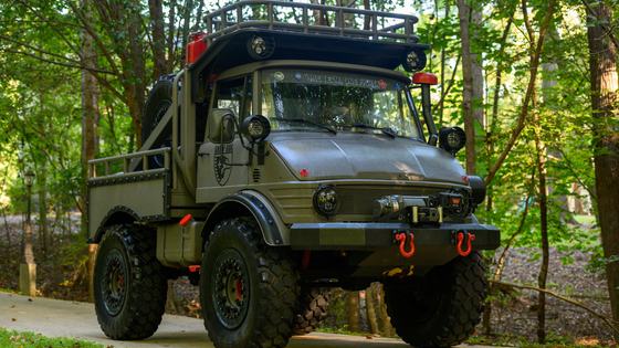 1987 Mercedes-Benz Unimog Sheep Dog by Combat Iron Conversions