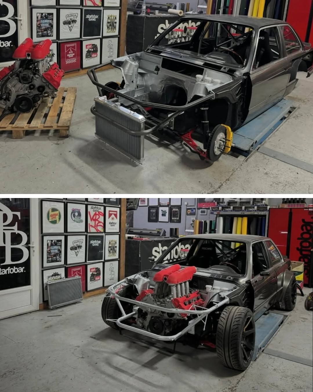 Ferrari Engine Swapped BMW E30
