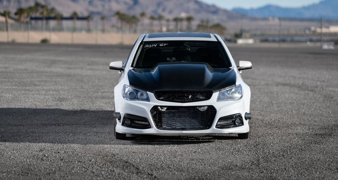 1600hp Twin-Turbo Chevrolet SS Drag Car