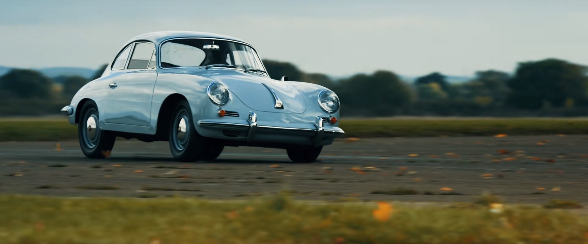 Electric Porsche 356 Restomod with Manual Transmission