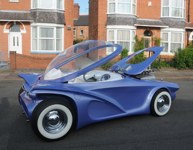 Custom Cosmotron Bubble Car by Paul Bacon