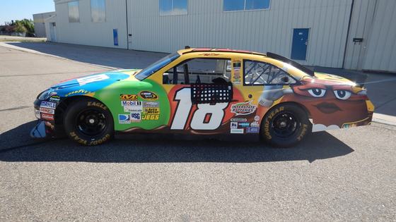 2010 Toyota Camry NASCAR Race Car "#18 M&Ms"