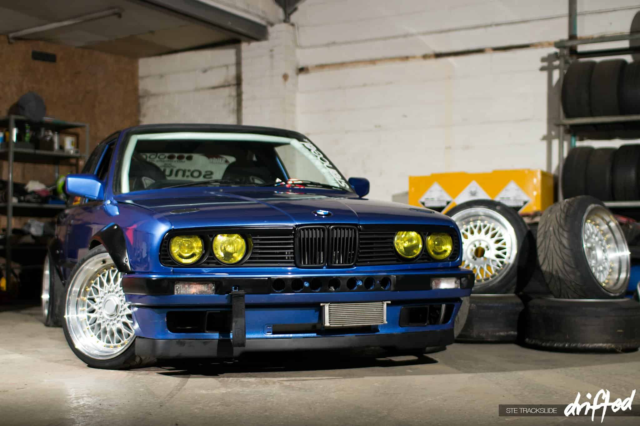 V8-Powered BMW E30 Drift Car