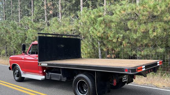 1977 Ford F-350 Custom Dually Flatbed Dump Truck