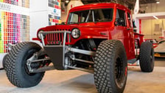 870hp Supercharged LS3-Powered 1949 Willys Pickup