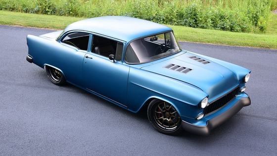 1050-RWHP Supercharged 1955 Chevrolet 150