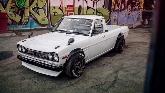 1974 Datsun Sunny Pickup by Dominic Le