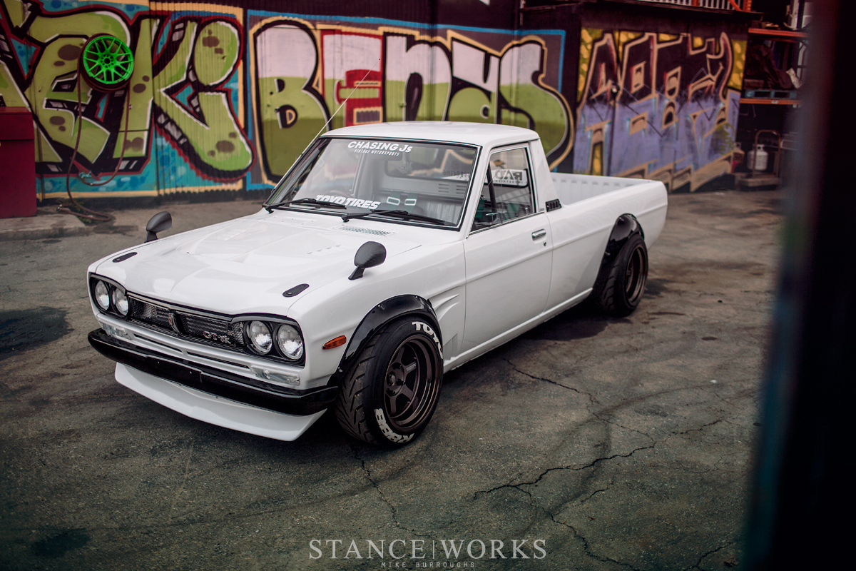 1974 Datsun Sunny Pickup by Dominic Le