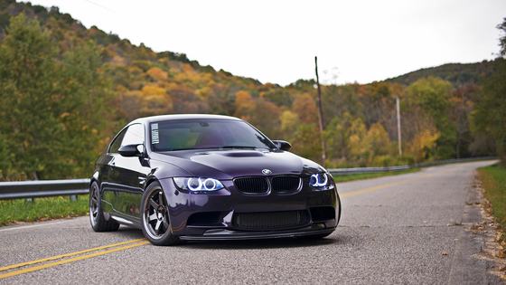 Big Purp BMW E92 M3 by Sal Benanti