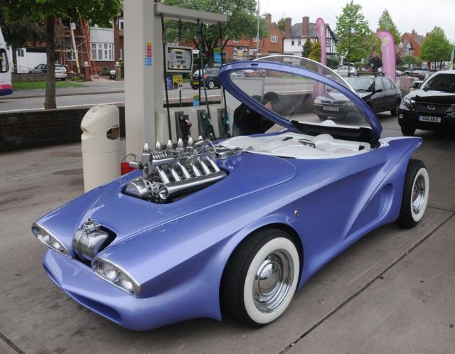 Custom Cosmotron Bubble Car by Paul Bacon