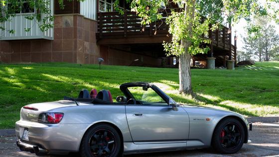 Modified 2001 Honda S2000 with Volk Racing Wheels