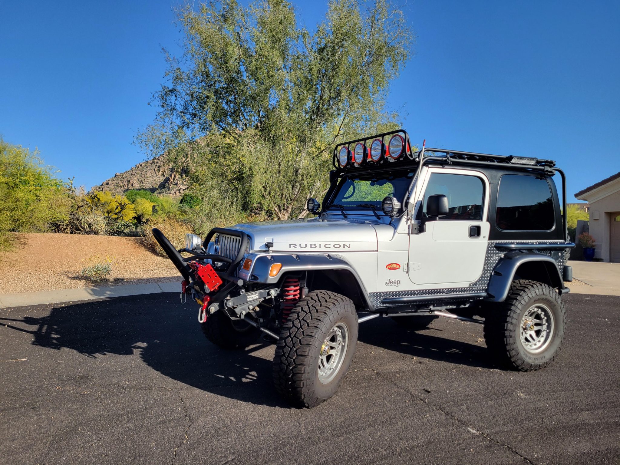 Modified Jeep Wrangler TJ Tomb Raider Edition
