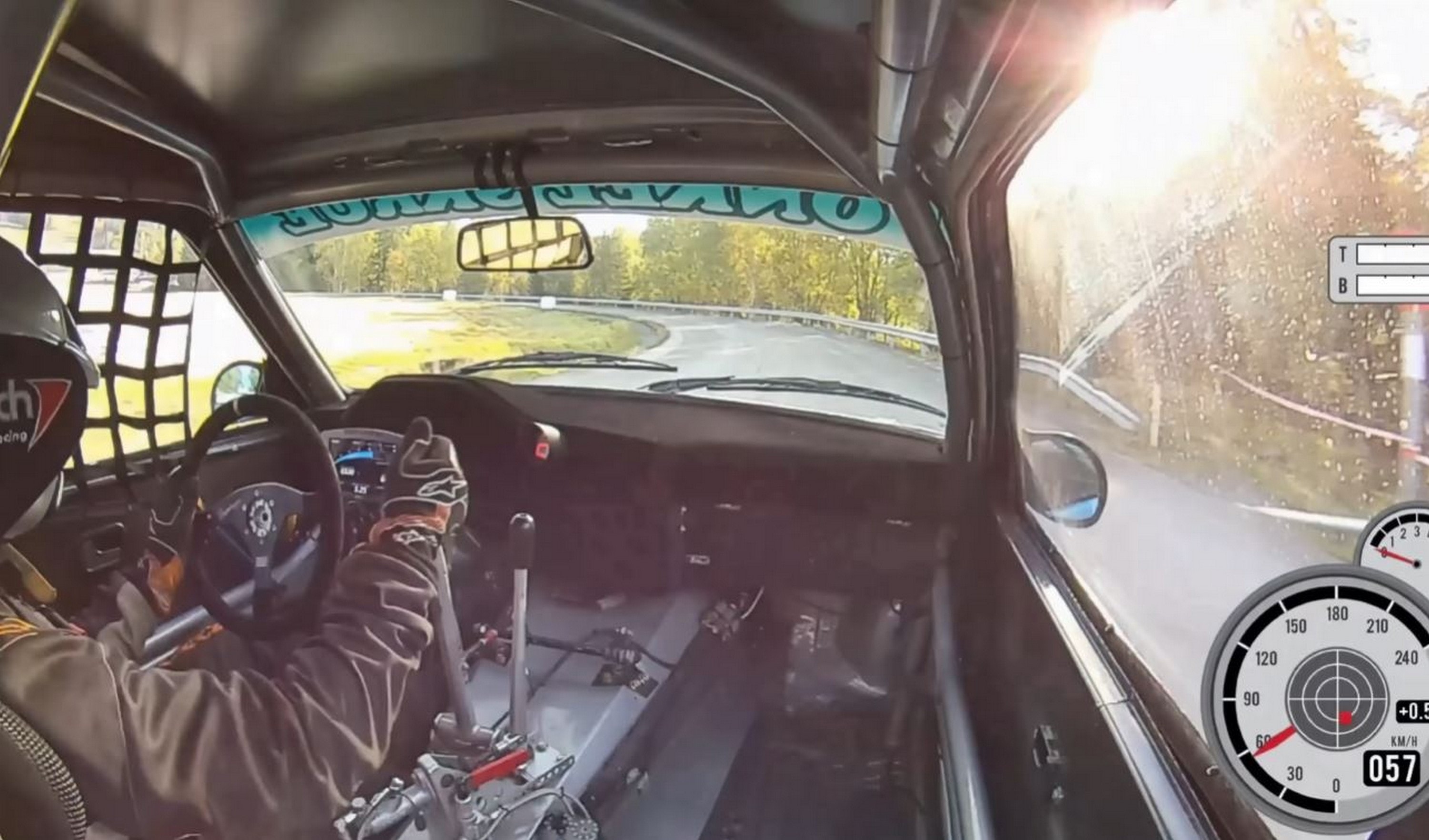 450hp Volvo-Powered BMW E30 Hill Climb Car