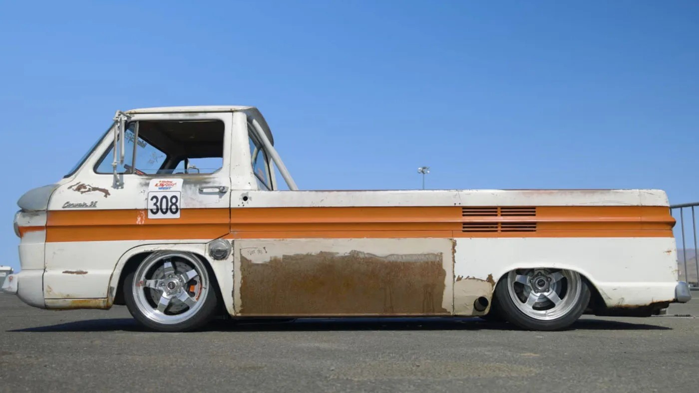 LS3-Powered Mid-Engine Chevrolet Corvair Rampside