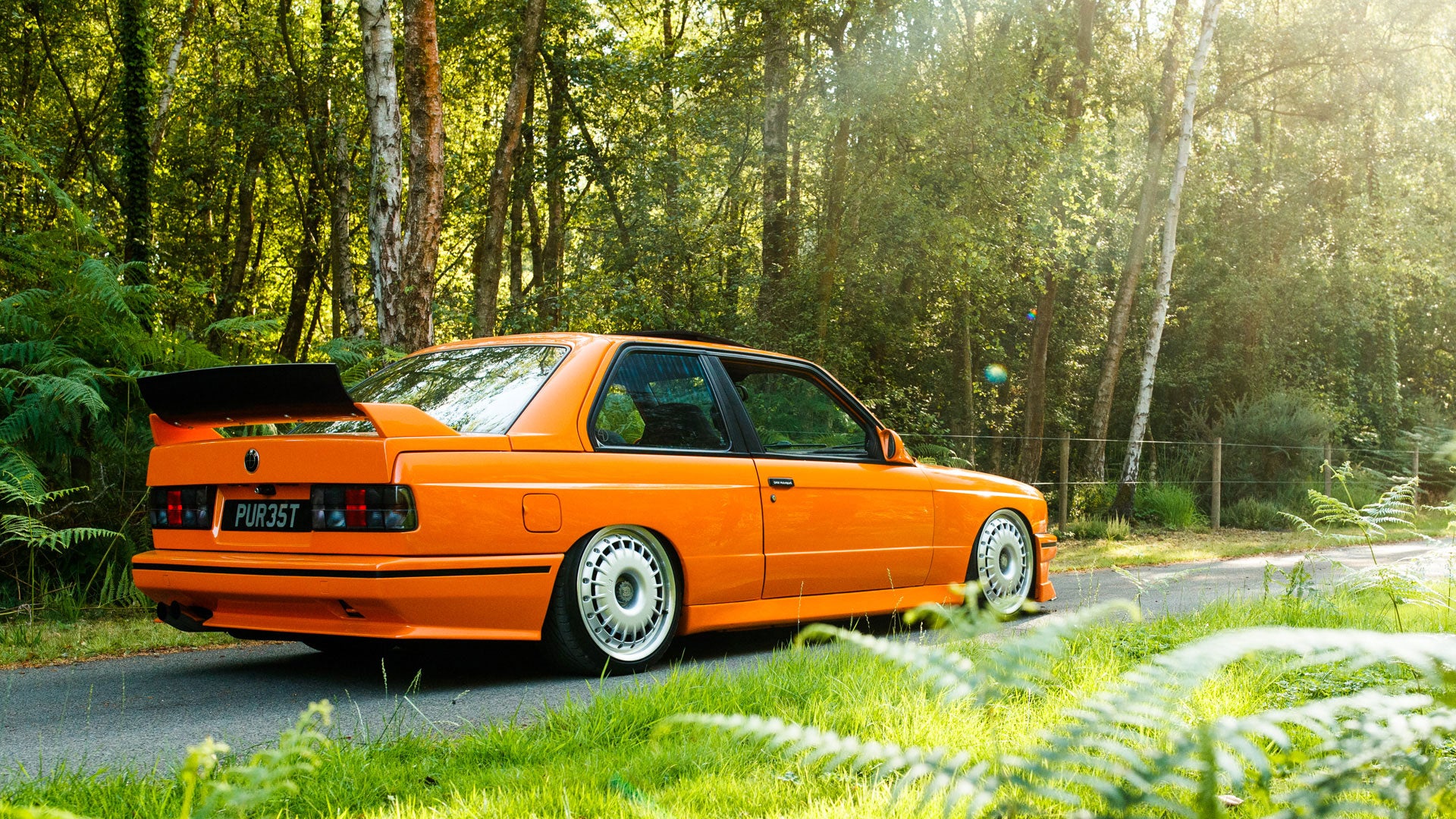 S54-Powered BMW E30 M3 on Bugatti Wheels