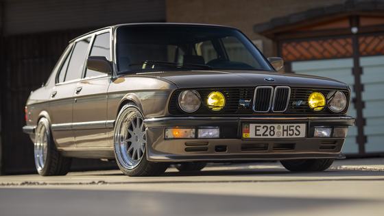 Rare Hartge E28 BMW 535i H5S in Bahama Beige