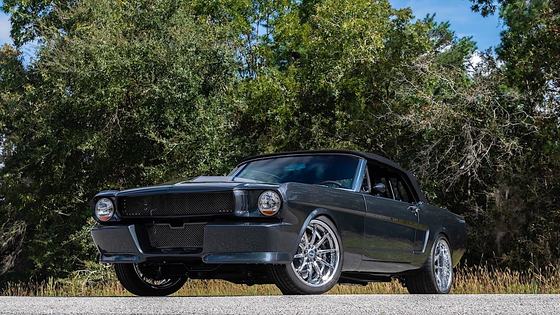 Restomod Aluminator-Powered 1965 Ford Mustang Convertible