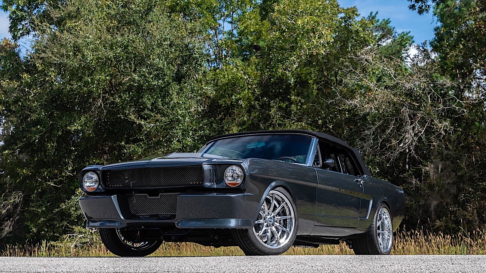 Restomod Aluminator-Powered 1965 Ford Mustang Convertible