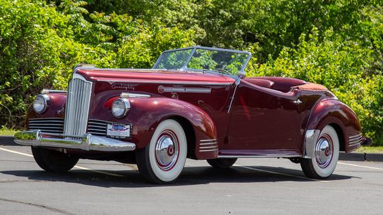1942 Packard Super Eight Custom One-Eighty Victoria Convertible by Darrin