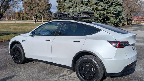 Off-Road Modified 2021 Tesla Model Y Long Range