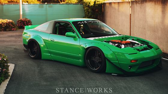 Nissan 180SX Rocket Bunny by Carl Taylor