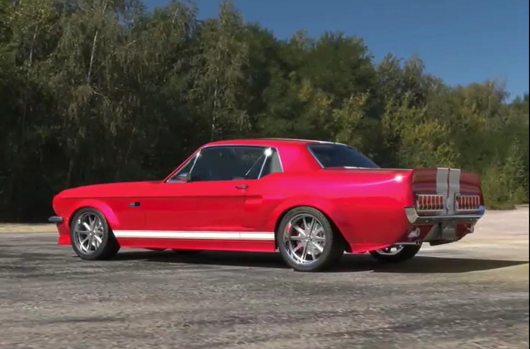 Widebody 1968 Ford Mustang California Special