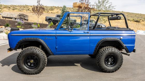 Modified 1969 Ford Bronco Half-Cab Pickup