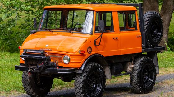 1979 Mercedes-Benz Unimog 421 Flatbed