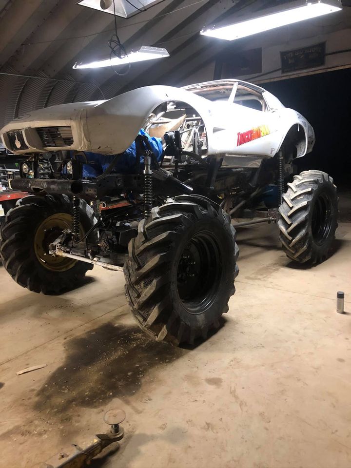 Ford-Powered 1976 Chevrolet Corvette Monster Truck