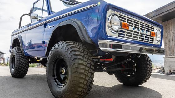 Modified 1969 Ford Bronco Half-Cab Pickup