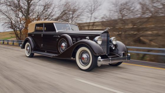 1934 Packard Twelve Series 1108 Individual Custom Convertible Sedan by Dietrich