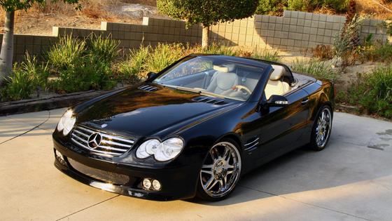 2003 Mercedes-Benz SL500 with Brabus Upgrades